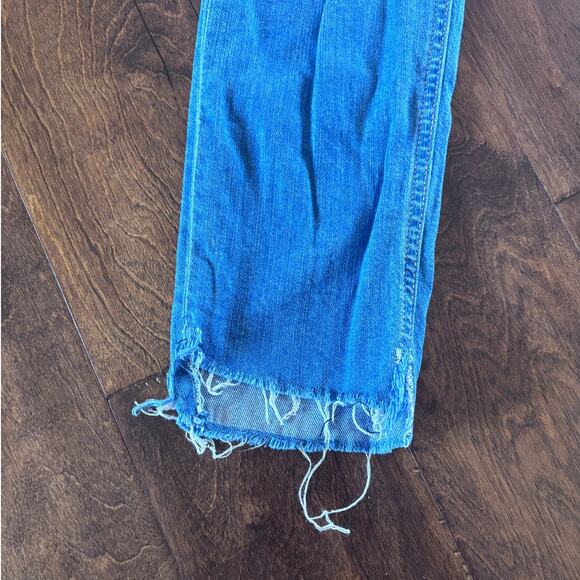 Rag & Bone Mid-Rise Skinny Step-hem Denim Capri Jeans Sunset Women's Size 27 - Picture 7 of 11